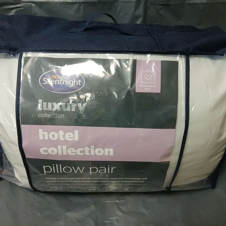 SILENT NIGHT HOTEL COLLECTION PILLOW PAIR