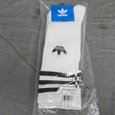 ADIDAS CREW SOCK - X3 - SIZE M