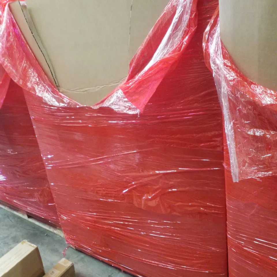 PALLET CONTAINING ASSORTED PRODUCTS INCLUDING ART 3D WALL MOLDING, BBQ GRILL, COLLAPSIBLE WAGON & ALKALINE WATER COUNTERTOP UNIT