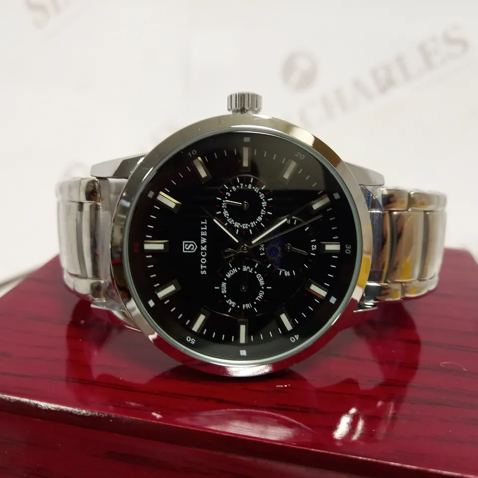 STOCKWELL TWO TONE BRACELET STRAP WATCH RRP £550