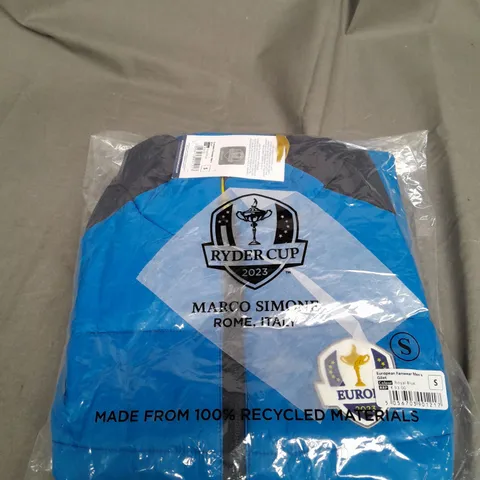 BAGGED MENS EUROPEAN RYDER CUP GILET SIZE S