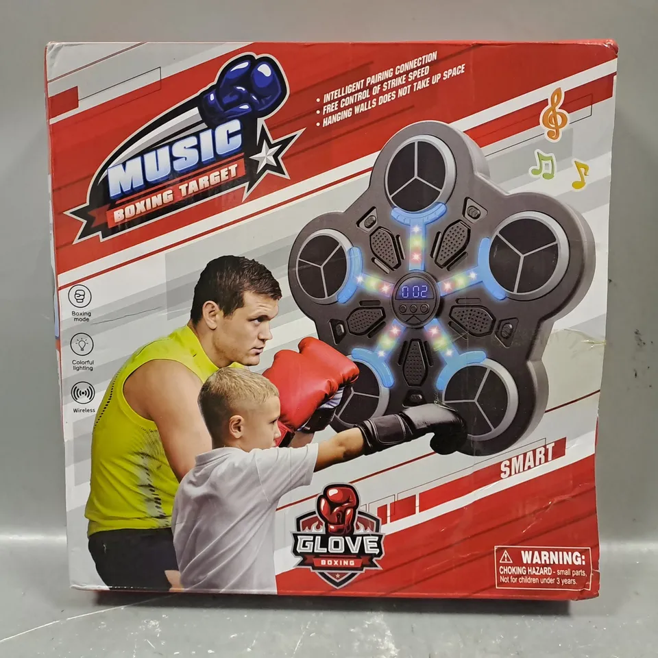 BOXED GLOVE BOXING MUSIC BOXING TARGET