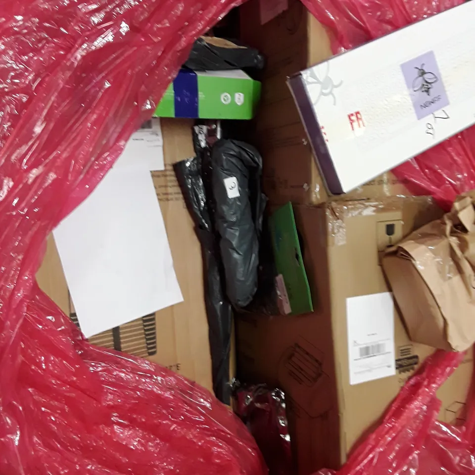 PALLET TO CONTAIN AN ASSORTMENT OF HOUSEHOLD ITEMS TO INCLUDE PRESSURE WASHER, SHELVES, SHOWER KIT AND WIRELESS KEYBOARDS ECT