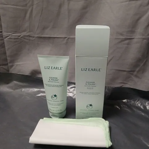 LIZ EARLE CLEANSE & POLISH STARTER KIT WITH CLOTH – FACIAL SKINCARE