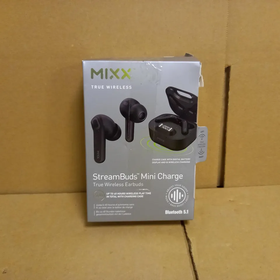 MIXX WIRELESS STREAMBUDS MINI CHARGE