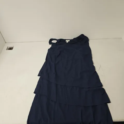 BONPRIX NAVY BLUE TIERED DRESS – UK 13 (EU 44, US 12)