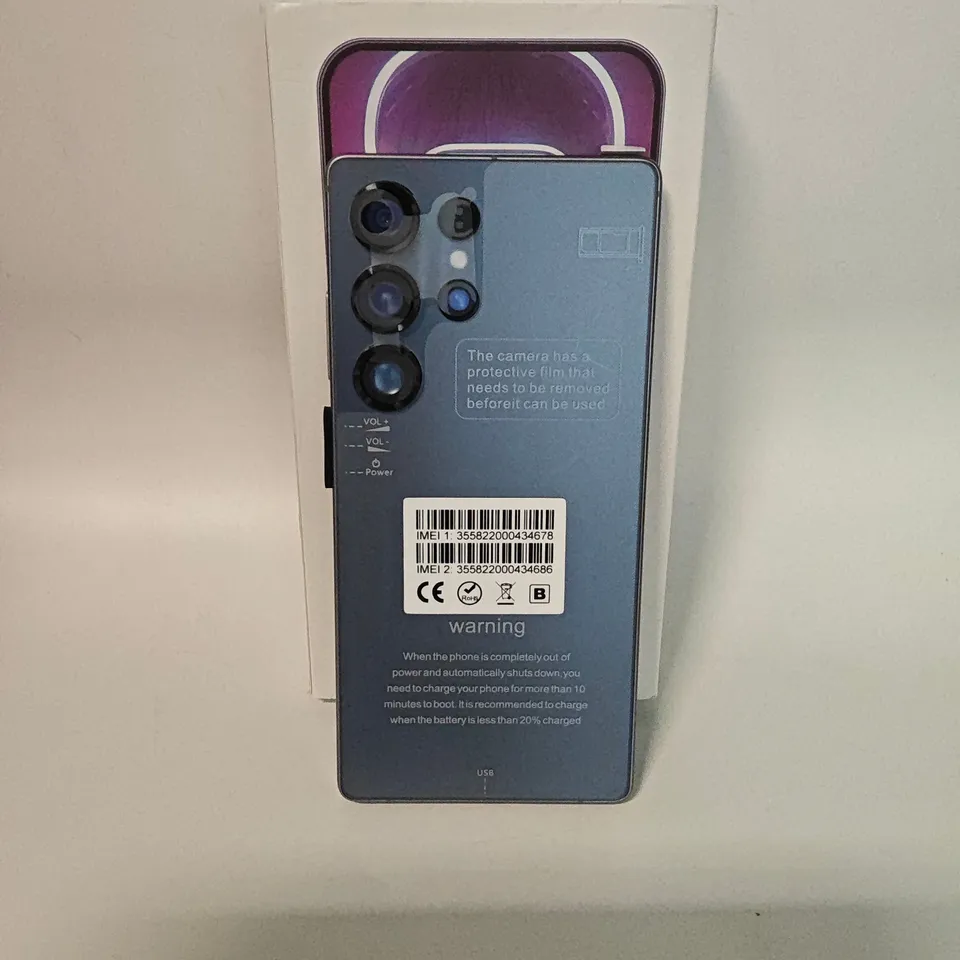 BOXED GLOBAL VERSION GENERIC ANDROID SMART PHONE IN BLUE