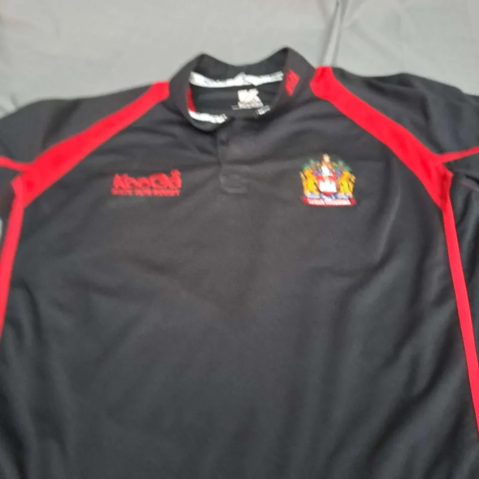 WIGAN WARRIORS RUGBY TEAM POLO SHIRT SIZE L