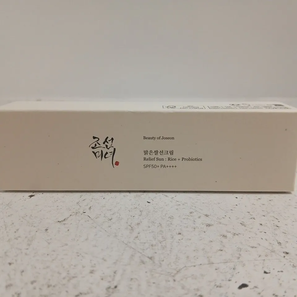 BEAUTY OF JOSEON RELIEF SUN RICE + PROBIOTICS SPF50+ PA++++ – SUNSCREEN (50ML)