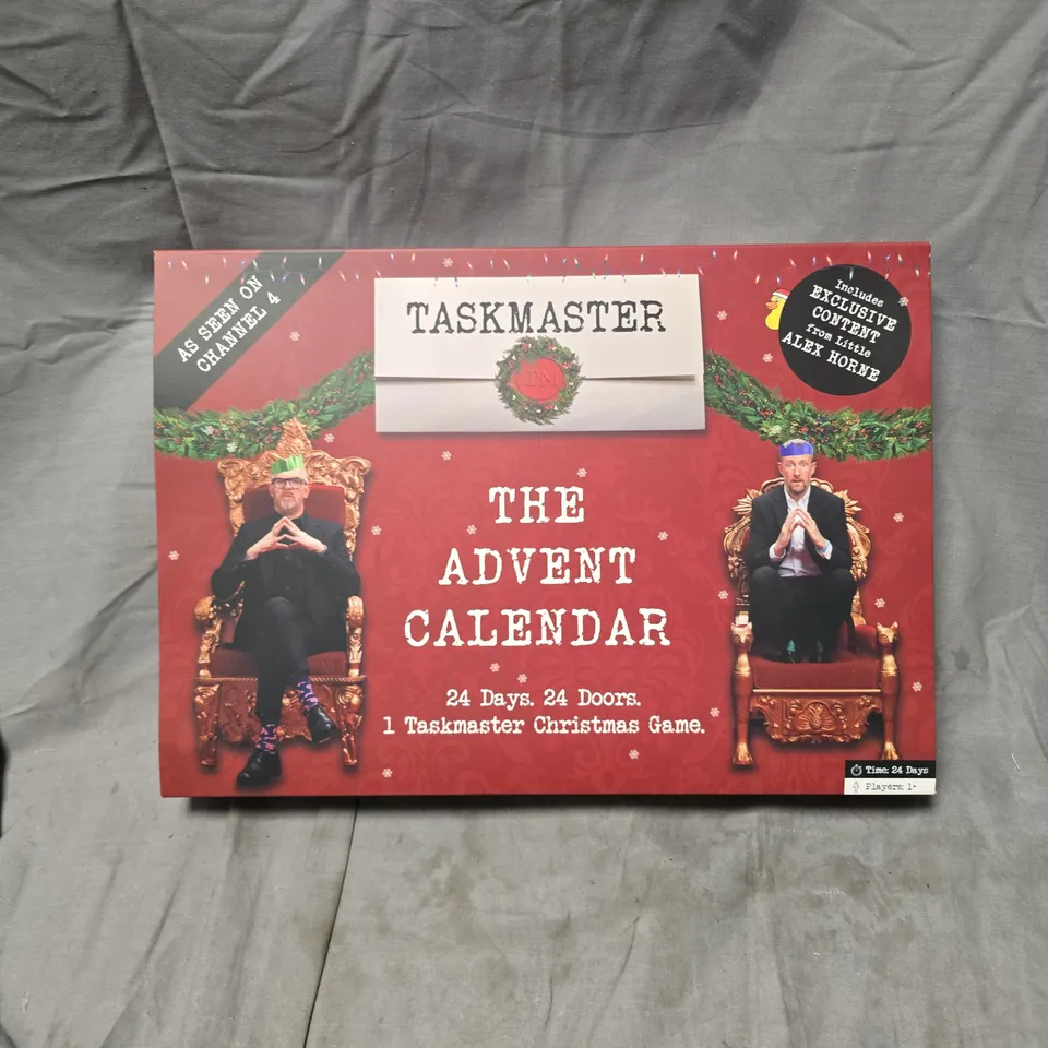 BOXED TASKMASTER THE ADVENT CALENDER