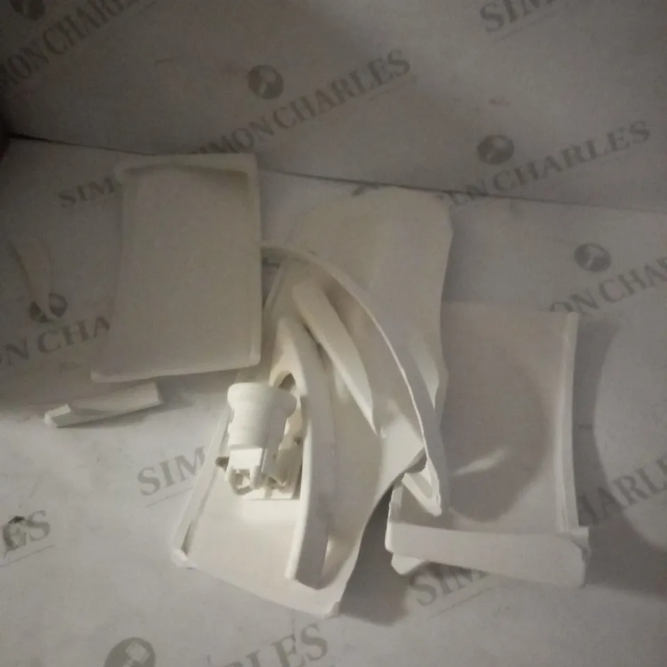 LOT OF 10 ASSORTED ITEMS TOO INCLUDE I PHONE CASES , JOHN LEWIS LAMPS AND TWO MONITORS - COLLECTION ONLY