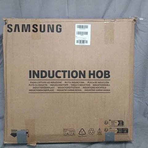 BOXED SAMSUNG NZ64H37070K INDUCTION HOB - COLLECTION ONLY (DAMAGED)