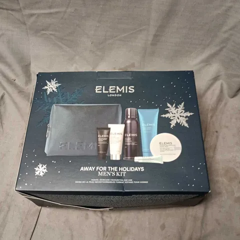 ELEMIS LONDON AWAY FOR THE HOLIDAYS MEN'S SKINCARE KIT – BOXED