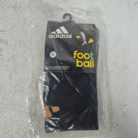 ADIDAS FOOTBALL SOCKS (1 PAIR) IN BLACK SIZE UK 6.5 - 8