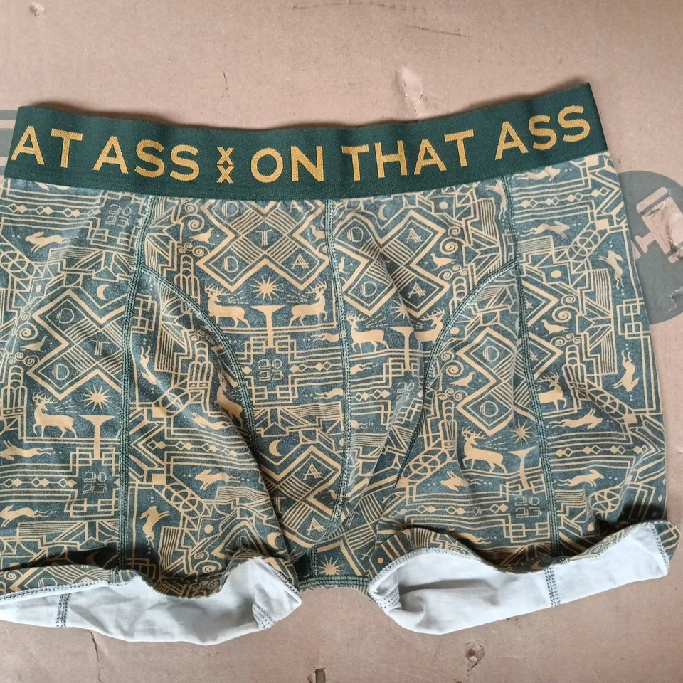 ON THAT ASS ORIGINALS RITZ BOXER BRIEFS SIZE LARGE