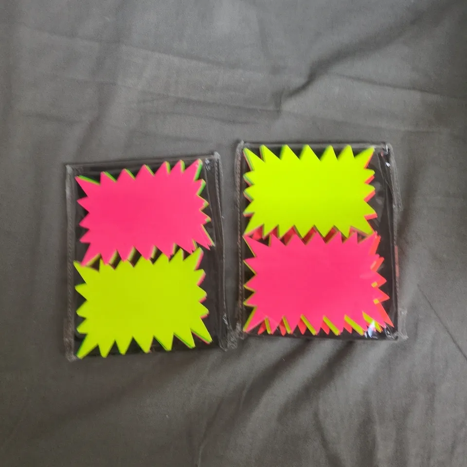 TOTE OF APPROXIMATELY 12 ASSORTED ITEMS TO INCLUDE: PRICE STICKERS 