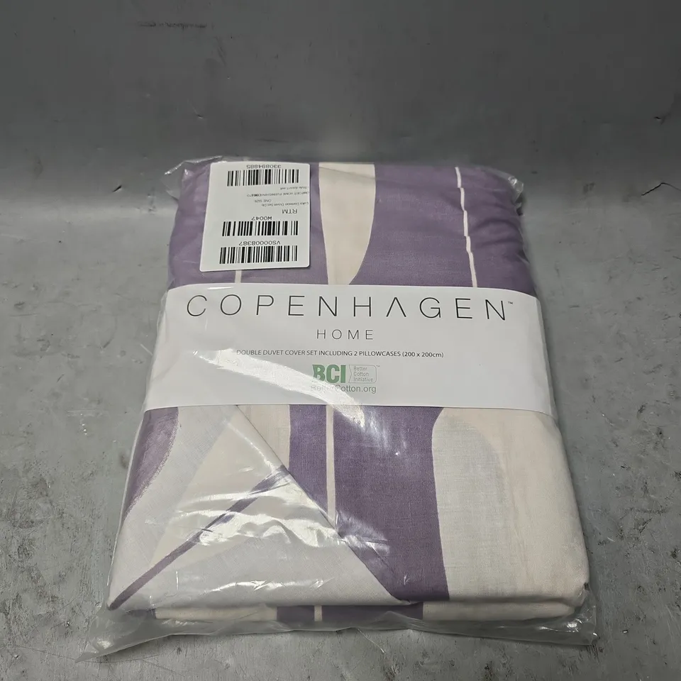 COPENHAGEN HOME DOUBLE DUVET COVER SET 200CM X 200CM