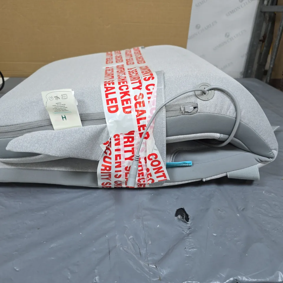 HOMEDICS BACK MASSAGER CUSHION WITH REMOTE – GREY