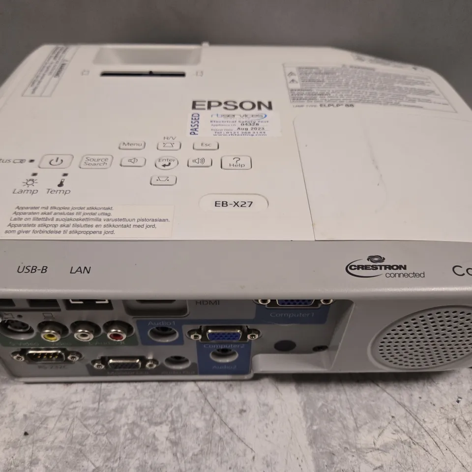 EPSON EB-X27 HDMI PROJECTOR