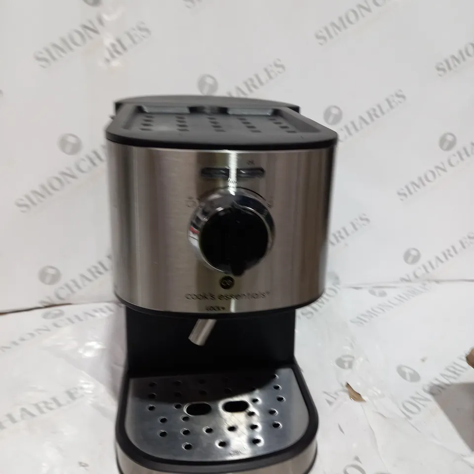 BOXED COOK'S ESSENTIALS PUMP ESPRESSO COFFEE MACHINE