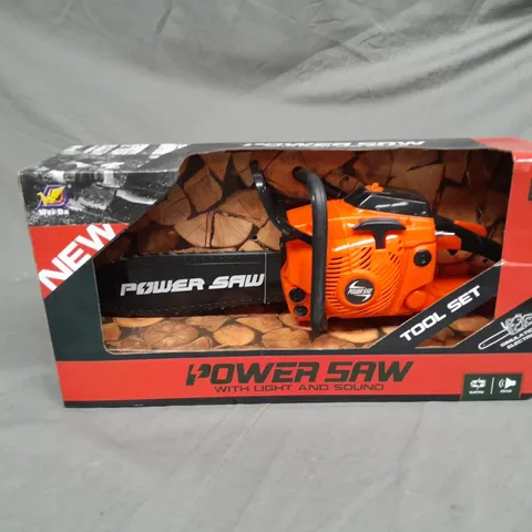 POWER SAW WITH LIGHT AND SOUND 