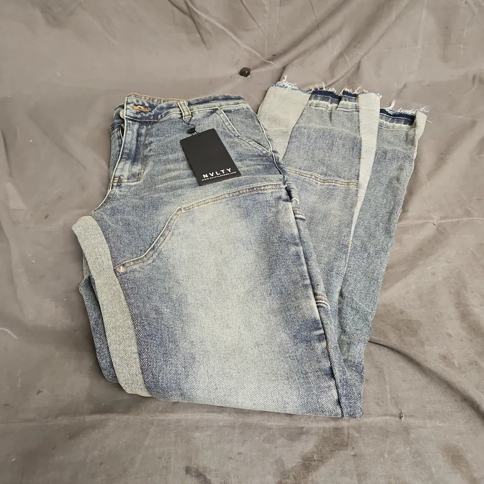 NVLTY VINTAGE CARPENTER JEANS IN BLUE SIZE 28W