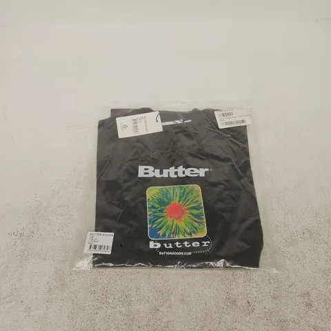BUTTER GOODS DAISY TEE – BLACK – UK SIZE S