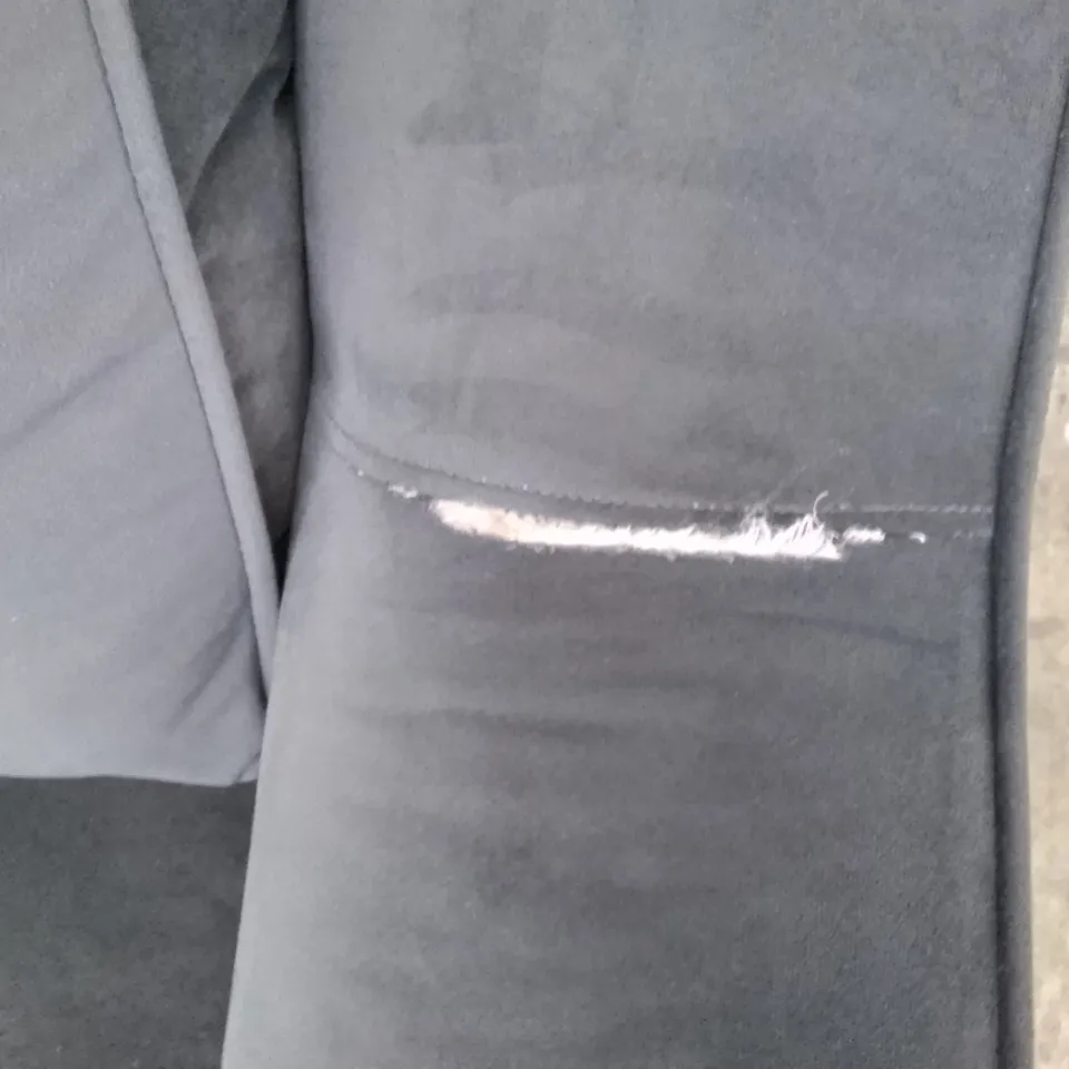 QUALITY DESIGNER THE LOUNGE CO. ISOBEL 3 SEATER DBL SOFA - CITY HALL FABRIC 