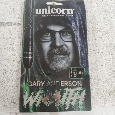 UNICORN GARY ANDERSON WRATH DARTS SET – BOXED