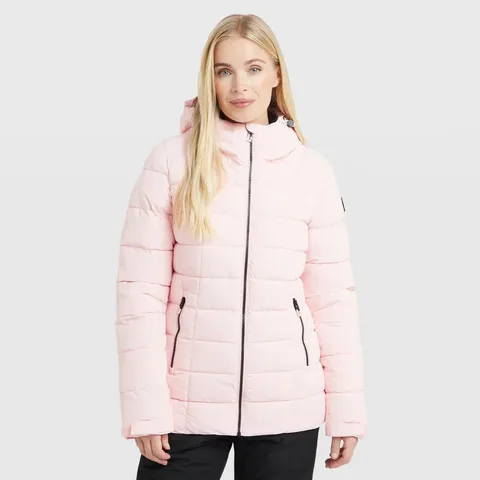 BRAND NEW DARE2B WOMENS BLINDSIDE PADDED SKI JACKET  IN CRYSTAL ROSE - UK 10