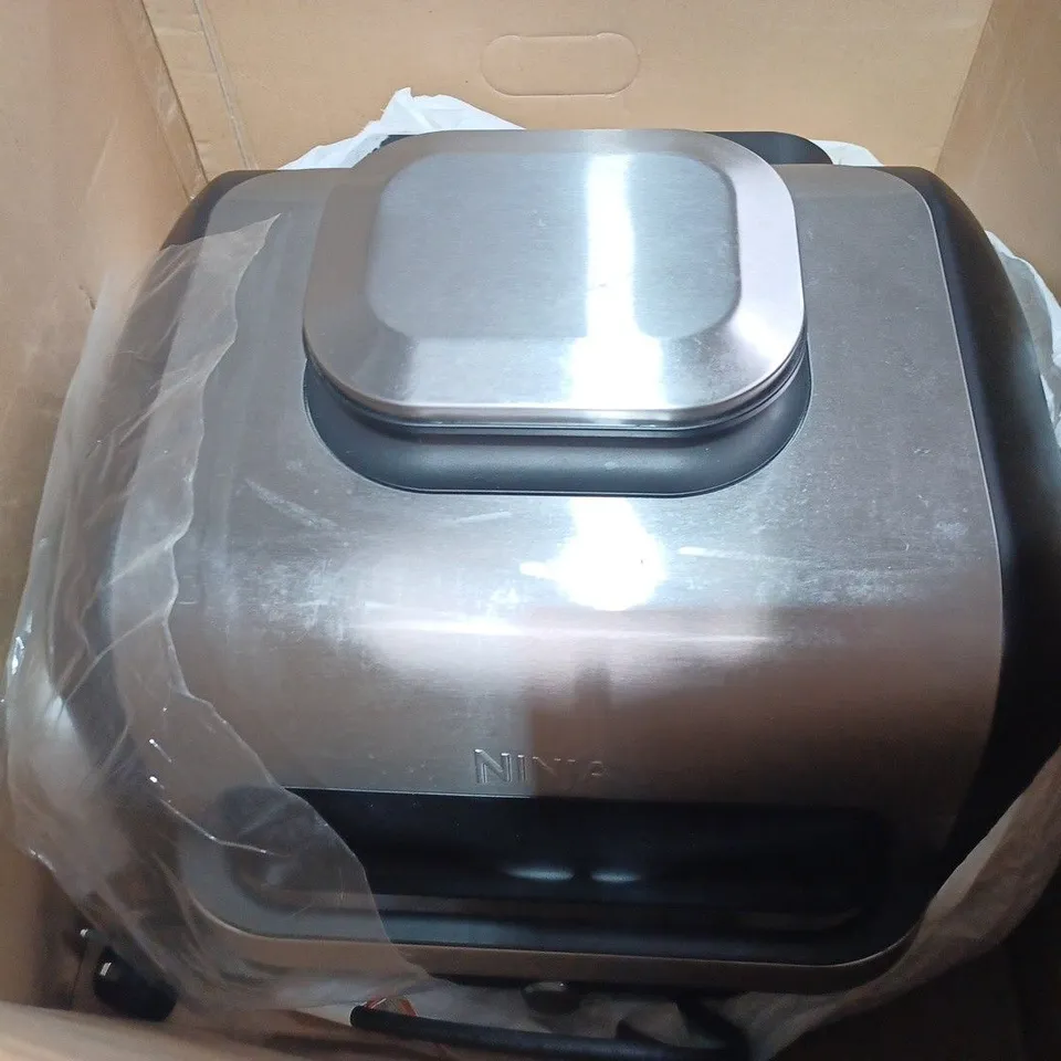 BOXED NINJA FOODI MAX HEATH GRILL & AIR FRYER