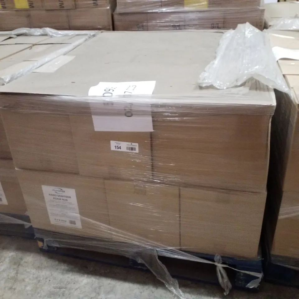 PALLET CONTAINING APPROXIMATELY 80 BOTTLES OF STRONGHOLD ALCOHOL HAND SANITISER 5LTR