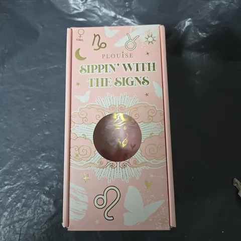 PLOUISE SIPPIN' WITH THE SIGNS HOROSCOPE CUP – SCORPIO