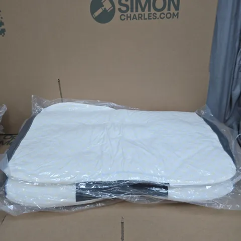 LOT OF 2 ORTHOPAEDIC MEMORY FOAM PILLOWS