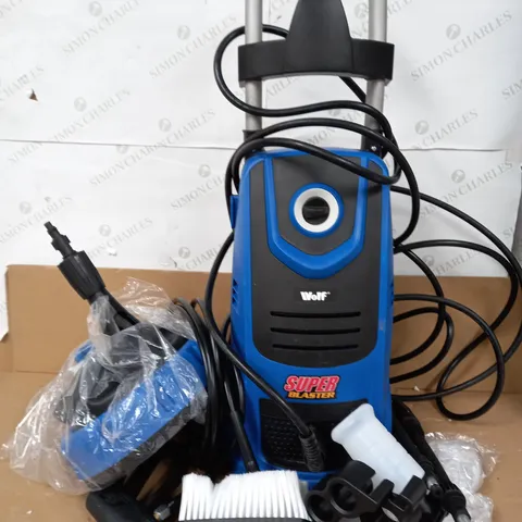 WOLF SUPER BLASTER PRESSURE WASHER BLUE