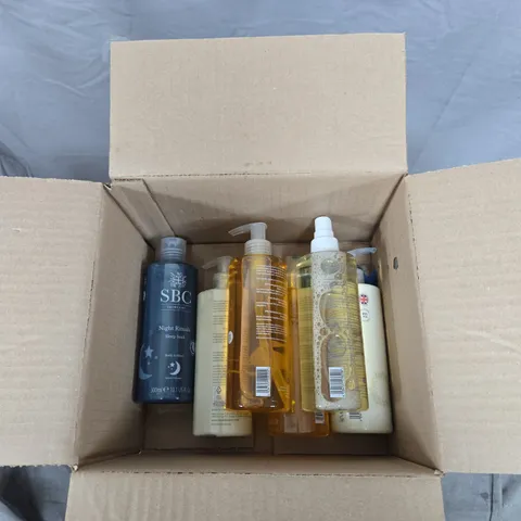 BOX OF APPROXIMATELY 6 SBC ITEMS TO INCLUDE: MANUKA HONEY HANDWASH 