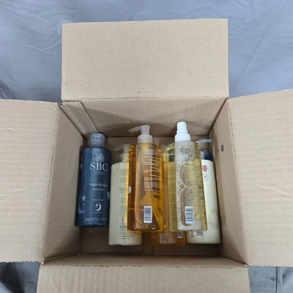 BOX OF APPROXIMATELY 6 SBC ITEMS TO INCLUDE: MANUKA HONEY HANDWASH