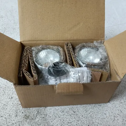 BOX OF APPROXIMATELY 25 X IZON 2X50W TWIN UP LIGHTING KIT