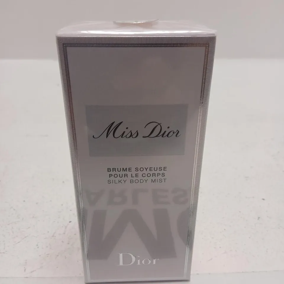 BOXED AND SEALED MISS DIOR SILKY BODY MIST 100ML