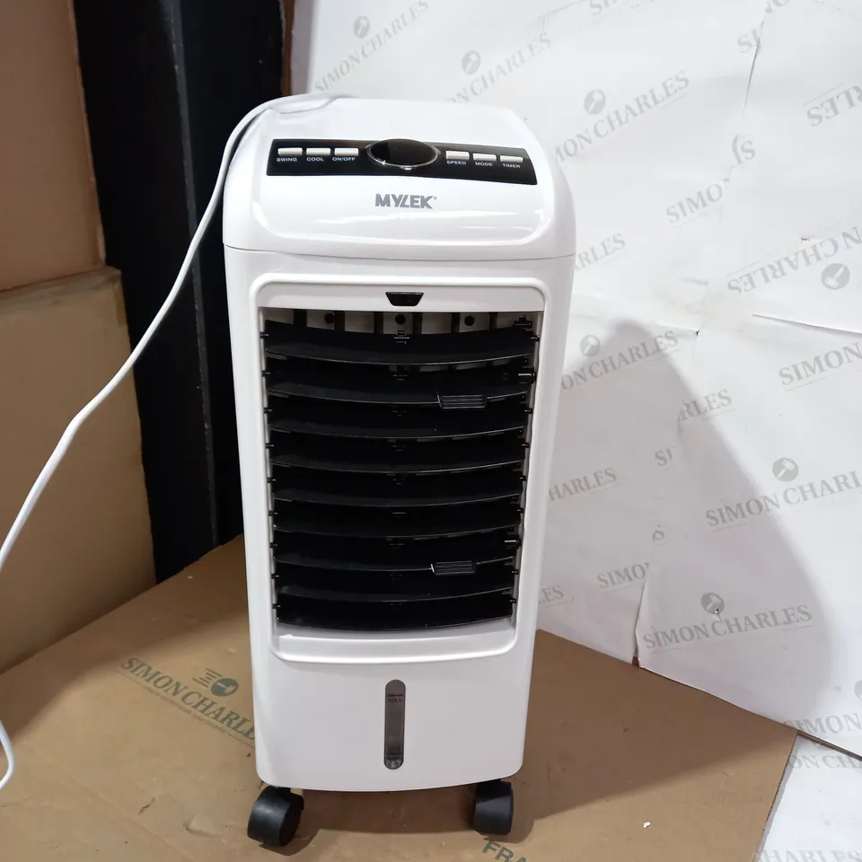 BOXED MYLEK WHITE/BLACK MOBILE AIR COOLER