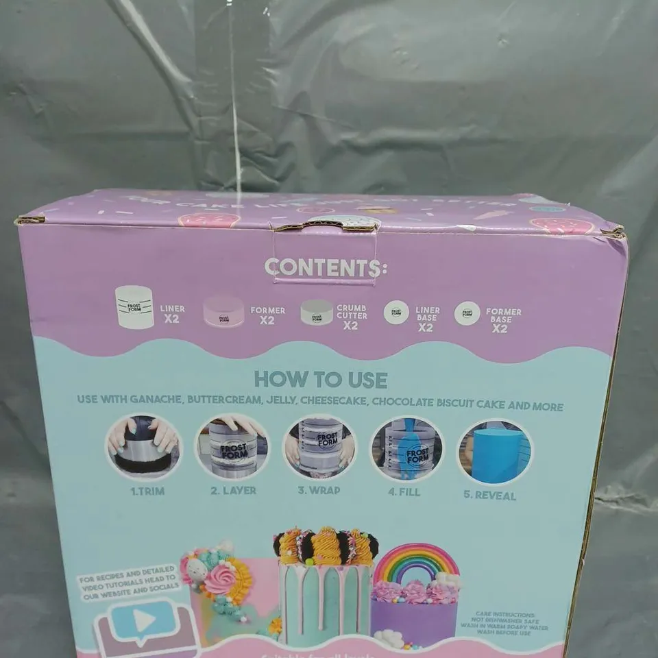 FROST FORM 5" AND 7" ROUND CAKE KIT