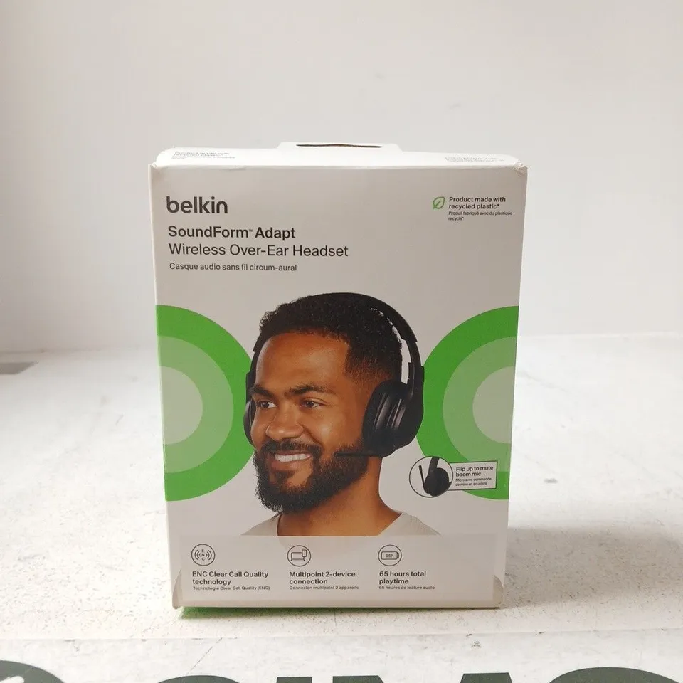 BELKIN SOUNDFORM ADAPT WIRELESS OVER-EAR HEADSET