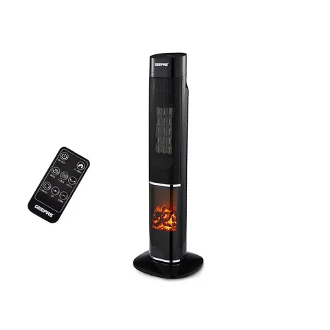 BOXED GEEPAS OSCILLATING DIGITAL TOWER PTC ENERGY EFFICIENT HEATER (1 BOX)