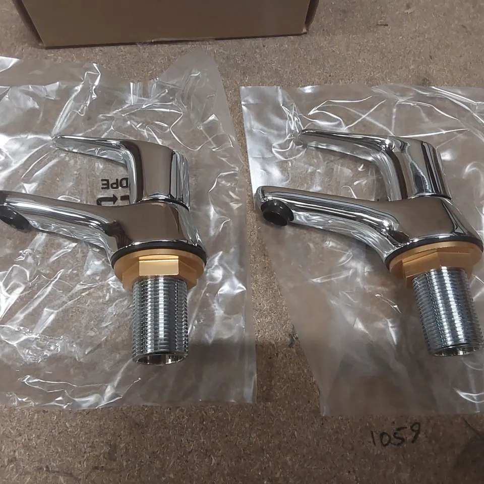BRAND NEW BOXED LECICO ASHBY BATH TAP PAIR