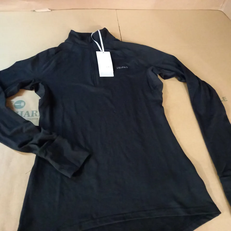 USAPRO QUARTER ZIP TOP - 8 (XS)