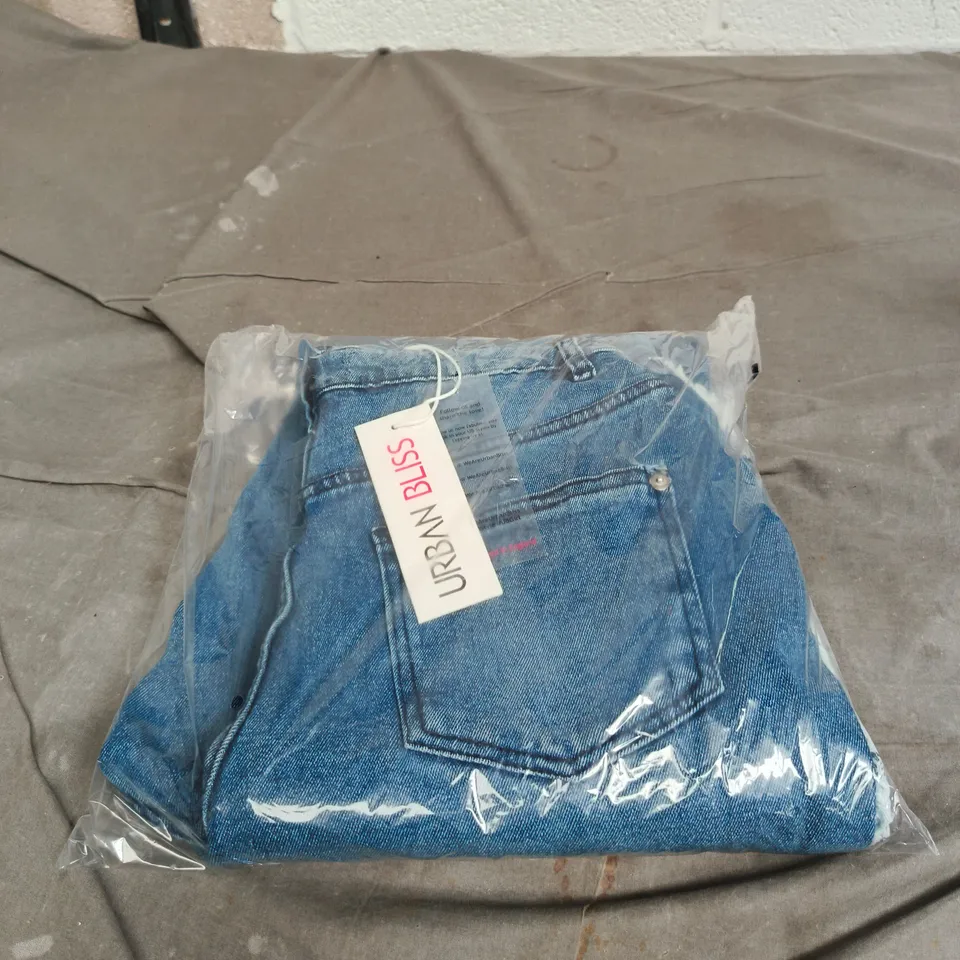 BOX OF APPROXIMATELY 14 PAIRS OF URBAN BLISS DENIM JEANS - SIZES 4 / 8 / 12