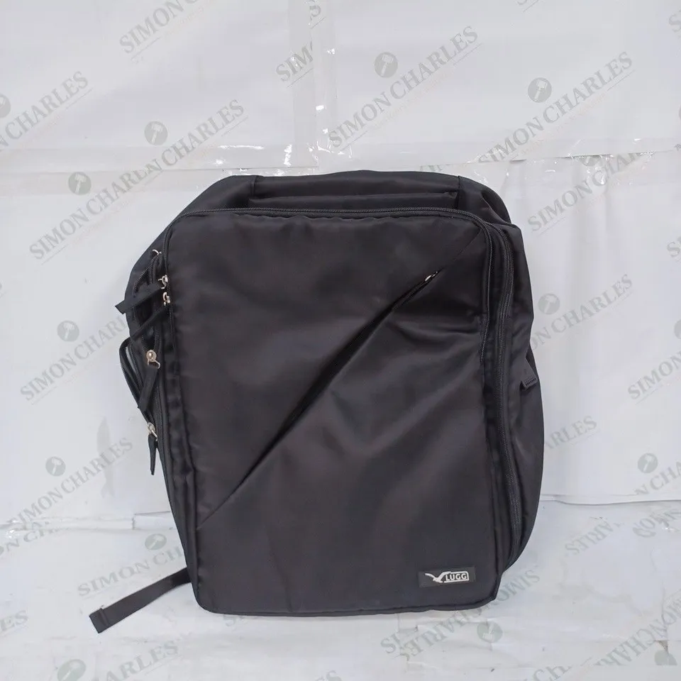 LUGG TRAVEL BACKPACK BLACK 
