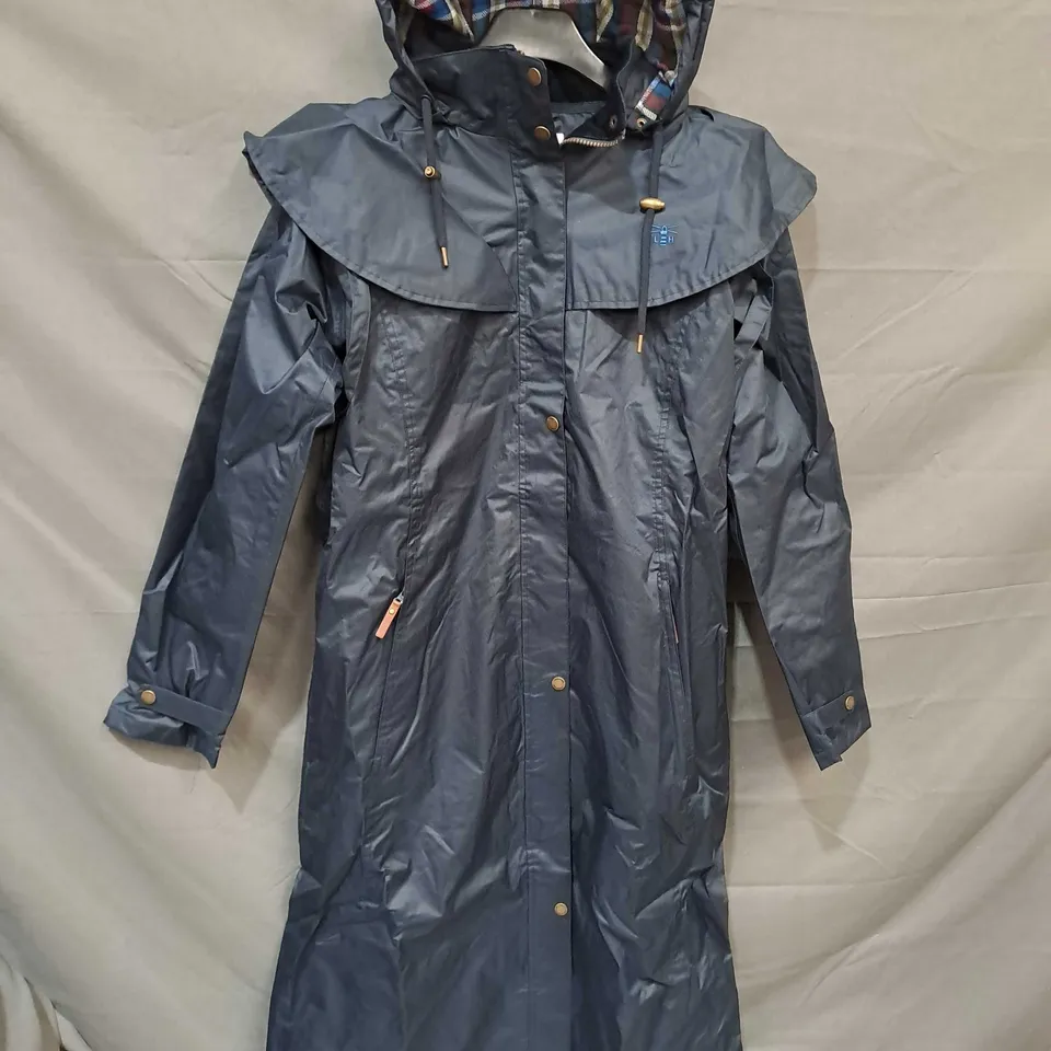 LIGHTHOUSE WOMEN'S OUTBACK COAT IN NIGHTSHADE - UK 14