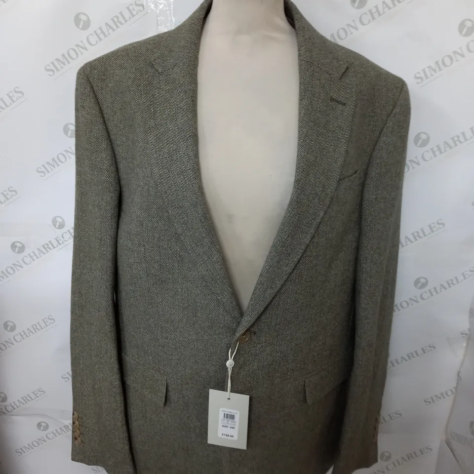 MOSS 2 BUTTON BLAZER JACKET SIZE 44R