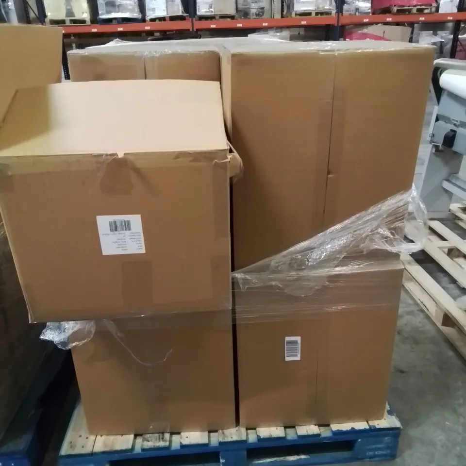 PALLET CONTAINING APPROXIMATELY 192 BRAND NEW SUPER SOFT BATH MATS -BROWN-